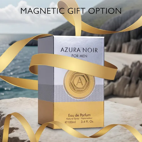 Miniatura 7 de Azura Noir para Hombre Eau De Parfum - Fragancia Especiada y Amadeirada - Opción de Colonia de Larga Duración para Uso Diario - Notas Superiores