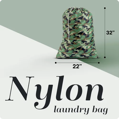 Miniatura 2 de Resistente bolsa comercial en tamaño jumbo para lavandería Camuflaje