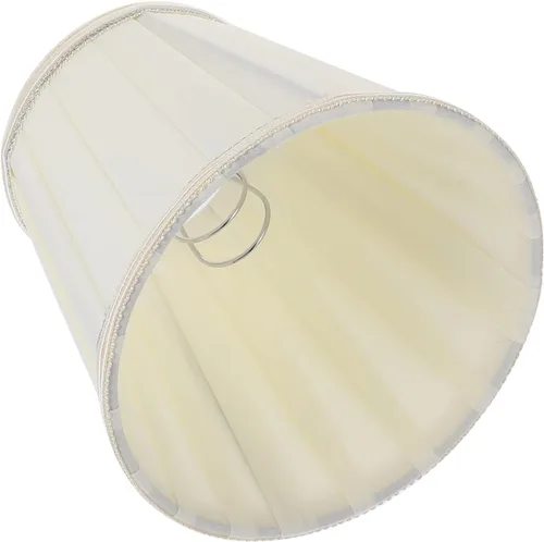 Miniatura 7 de Beaupretty Pantalla de lámpara pequeña para lámparas de mesa y luz de pie con clip de repuesto para pantalla de tela, cubierta de luz, color beige