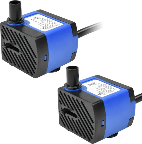 Miniatura 12 de CONQUERALL Pequeña bomba de agua sumergible 118GPH 8W Smart para la circulación de la irrigación de la fuente del jardín