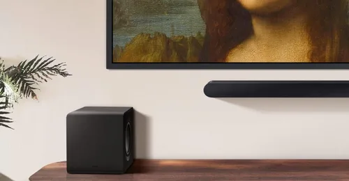 Miniatura 3 de SAMSUNG Subwoofer SWA-W510 para barra de sonido de la serie S con graves potentes, inalámbrico, diseño unibody, tamaño compacto de 6.5 pulgadas