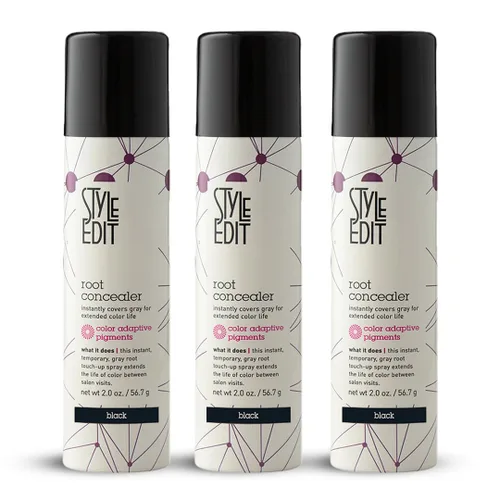 Miniatura 30 de Corrector de raíz marrón medio, spray de retoque para cabello castaño medio, cubre temporalmente el cabello gris, paquete de 1