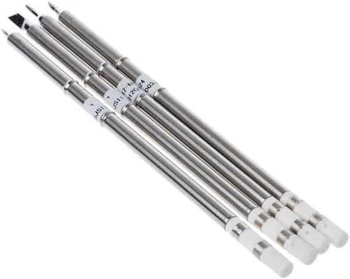 Miniatura 2 de FEITA Puntas de soldador T12 Kits de puntas de soldadura eléctrica para estación de soldadura eléctrica microeléctrica, soldador de lápiz pequeño