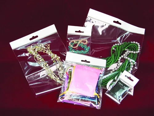 Miniatura 8 de 888 Display – 200 bolsas de golosinas ultra transparentes, panadería, vela, jabón, bolsas de galletas con sello adhesivo