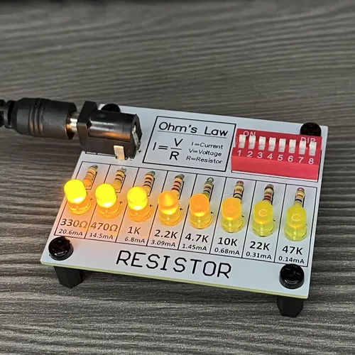 Miniatura 2 de Kit de práctica de soldadura, tablero de entrenamiento de electrónica de aprendizaje