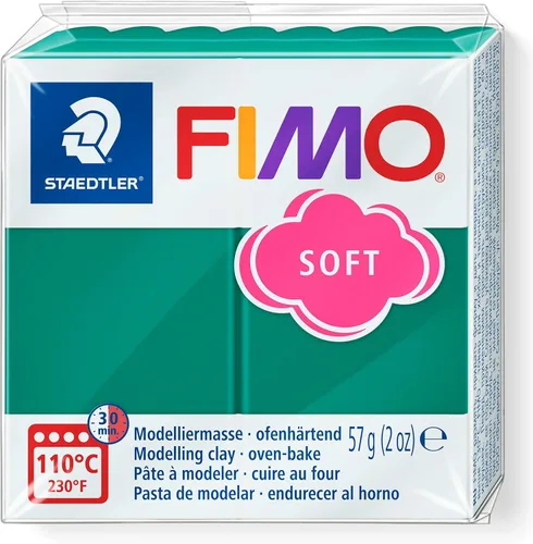 Miniatura 13 de Staedtler FIMO 8020-42 - Arcilla de polímero suave para hornear, para joyería, escultura, manualidades, mandarina