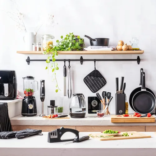 Miniatura 7 de MasterChef Báscula digital de alimentos gramos y onzas para cocina, báscula portátil de peso de alimentos con pantalla LCD para hornear y cocinar