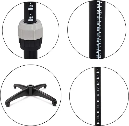 Miniatura 4 de 13 Dials, maniquí profesional con forma femenina ajustable, para costura de vestidos. Azul