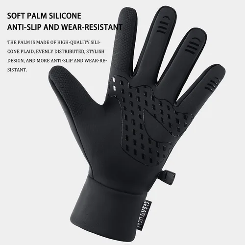 Miniatura 4 de Arcticz - Guantes térmicos de alta calidad, guantes para pantalla táctil, guantes resistentes al viento, guantes impermeables, para mujeres y hombres