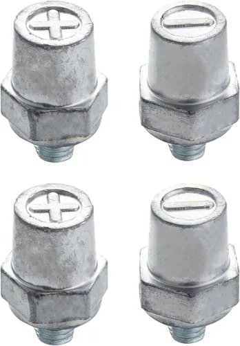 Miniatura 10 de Ampper Postes de carga de terminal de batería de poste lateral de latón macho de 3/8"-16 roscas, poste lateral estándar adaptador de poste
