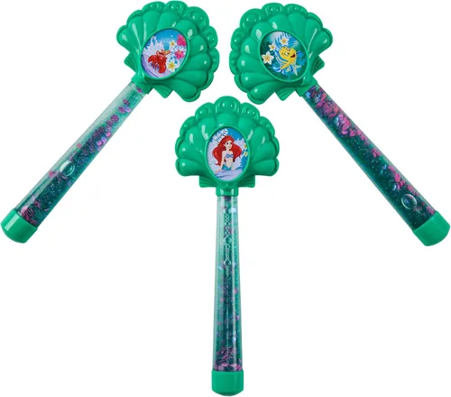 SwimWays Disney Princess Ariel - Varitas de buceo con purpurina, paquete de 3, juguetes de baño y suministros de fiesta en la piscina para niños de