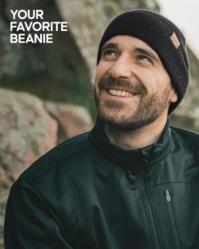 Miniatura 4 de DANISH ENDURANCE Gorro de lana merina, gorro de invierno con forro polar para hombre y mujer