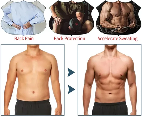 Miniatura 6 de Chaleco de sauna adelgazante, Camiseta deportiva sin mangas, Fajas Reductoras Sportswear