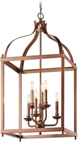 Miniatura 4 de KICHLER Larkin - Colgante de 2 luces de 14.75" en níquel cepillado