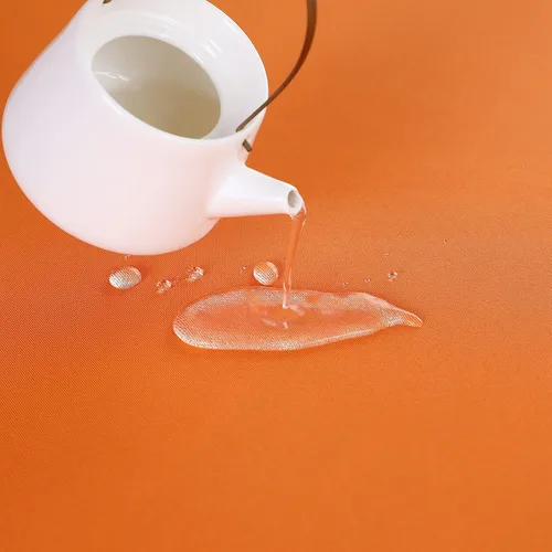 Miniatura 8 de FOLINS&HOME Mantel rectangular naranja en poliéster resistente y resistente al agua, sin arrugas, a prueba de derrames y lavables, 60 x 84 pulgadas