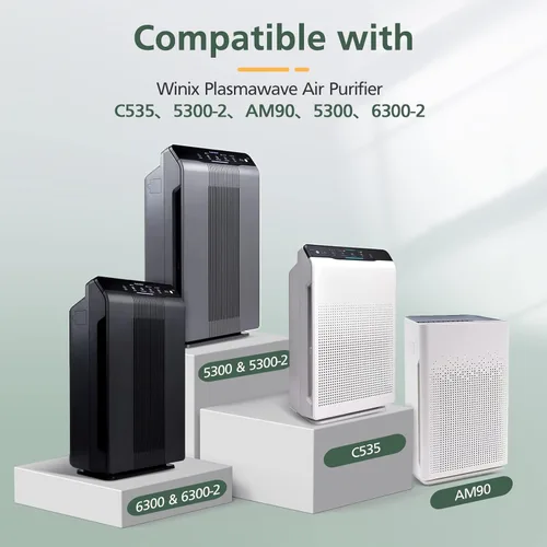 Miniatura 3 de 115115 Filtros de repuesto tamaño A 21 para purificador de aire Winix PlasmaWave 5300-2, C535, 6300, 5300, 6300-2, P300, AM90, 9000, 5000, 5000B