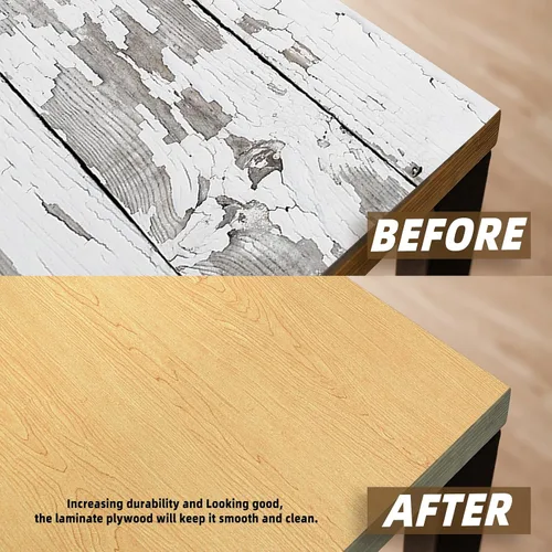 Miniatura 4 de Chapa de madera de arce, diseño de lujo, laminado de 24 x 24 pulgadas, no pegado, flexible, duradero, paneles de chapa de madera de PVC, paneles