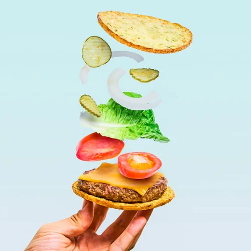Miniatura 7 de Outer Aisle Pan de coliflor Pan de sándwich de coliflor "Original" Keto, sin gluten, bajo en carbohidratos, paquete de 5, 30 delgadas, original