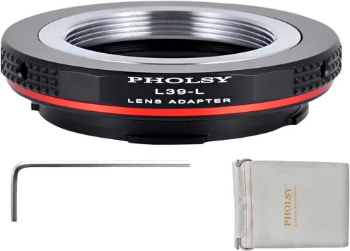 Miniatura 16 de PHOLSY Adaptador de montaje de lente con anillo de control de apertura compatible con lente Sony A Minolta AF a cuerpo de cámara Leica L compatible