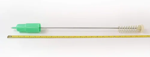 Miniatura 2 de Ge WH16X26910 Arandela Suspensión Varilla y conjunto de resorte, derecha (verde) (Reemplaza WH16X24144) Pieza de fabricante de equipos originales