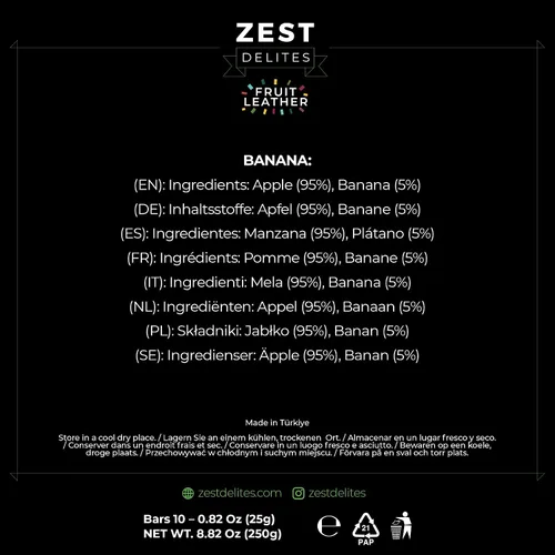 Miniatura 8 de Barras de fruta seca de Zest Delites, aperitivos de cuero de fruta, paquete de aperitivos saludables para adultos y niños, Lavashak, vegano, tiras