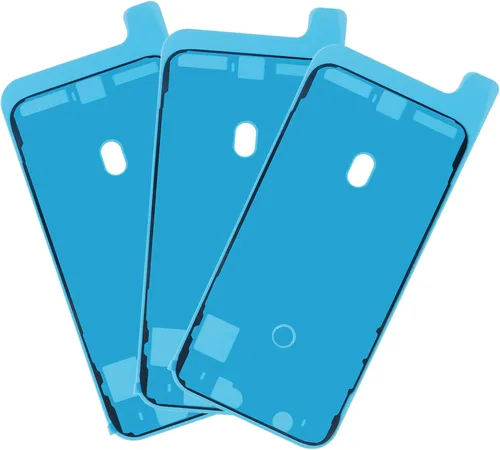 Miniatura 6 de Tiras adhesivas de repuesto para iPhone 11 (6.1 pulgadas), marco de carcasa frontal, impermeables, precortadas (para iPhone 11, negro)