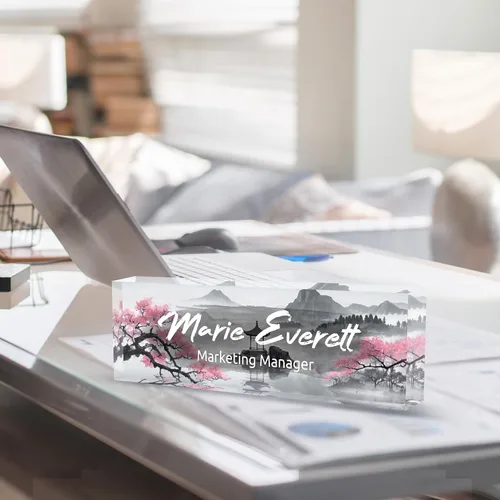 Miniatura 4 de Placa de nombre personalizada para escritorio Placa de nombre de escritorio personalizada Regalos personalizados de agradecimiento para jefe