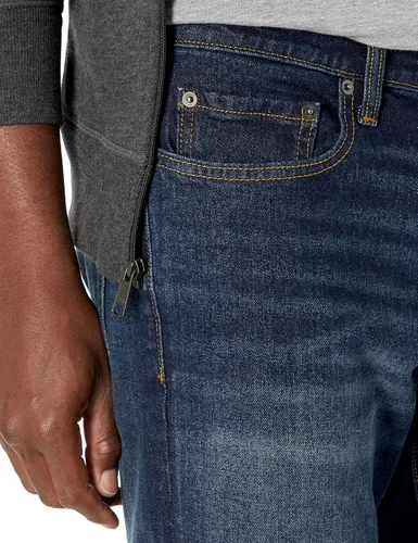 Miniatura 3 de Tienda Essentials Jeans elásticos ajustados con corte de bota para hombre