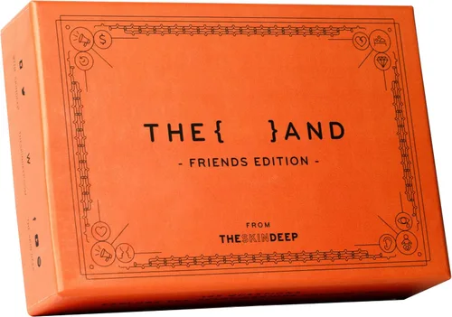 Edición de THE AND Friends - Iniciadores de conversación para amigos para generar historias y profundizar amistades - Juego de cartas para conocerse