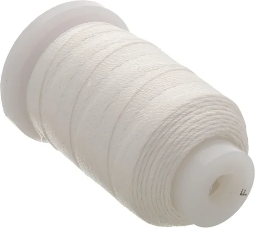Miniatura 67 de The Beadsmith Cordón de seda pura – Castaño, tamaño E (0.325 mm/0.0128"), 200 yardas (600 pies), carrete de 1/2 onza