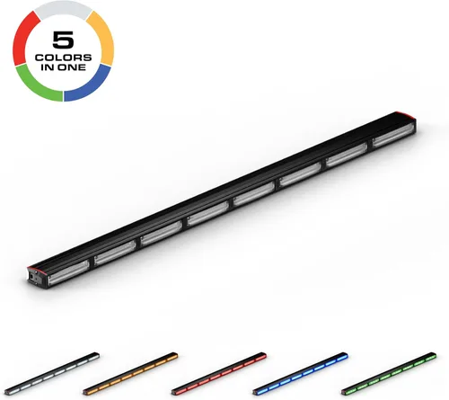 Miniatura 2 de Feniex Quantum 800 Lightstick Un solo color Módulos programables rojo-azul-ámbar-blanco-verde 216 LED, LED súper brillante de 3 W, clase SAE 1