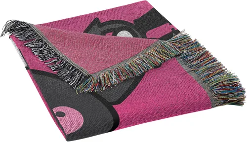 Miniatura 2 de Northwest Manta tejida para tapiz, 48 x 60 pulgadas, Kuromi So Sassy Kuromi Tan Sassy