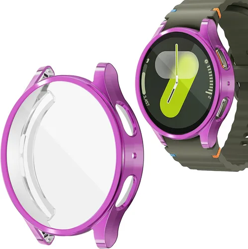Miniatura 21 de Funda para Samsung Galaxy Watch 7 de 1.575 pulgadas, protector de pantalla flexible y suave de TPU para accesorios Galaxy Watch 7