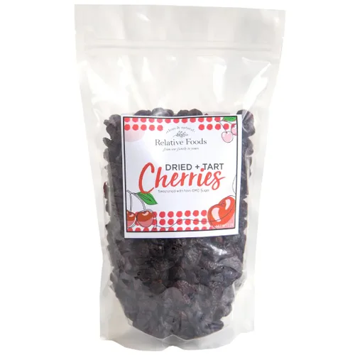 Miniatura 7 de Cerezas ácidas secas sin azúcar – Cerezas Montmorency de Michigan – Snack sin gluten – Sin azúcar añadido – Bolsa a granel de 2 libras – Fruta