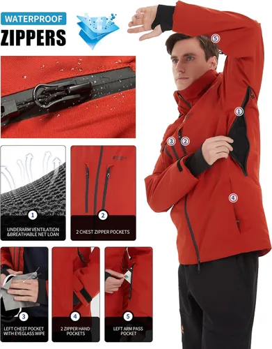 Miniatura 3 de Pioneer Camp Chaqueta de esquí para hombre