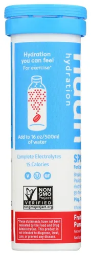 Miniatura 3 de Nuun Active: Fruit Punch - Tabletas de bebida mejoradas con electrolitos (paquete de 2 de 10)
