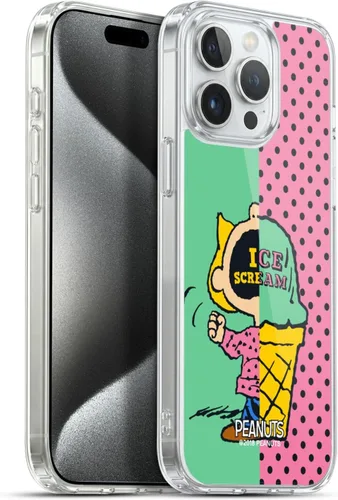Miniatura 252 de Head Case Designs Funda de gel con licencia oficial de Peanuts Snoopy & Woodstock Halfs and Laughs [protección de grado militar] compatible