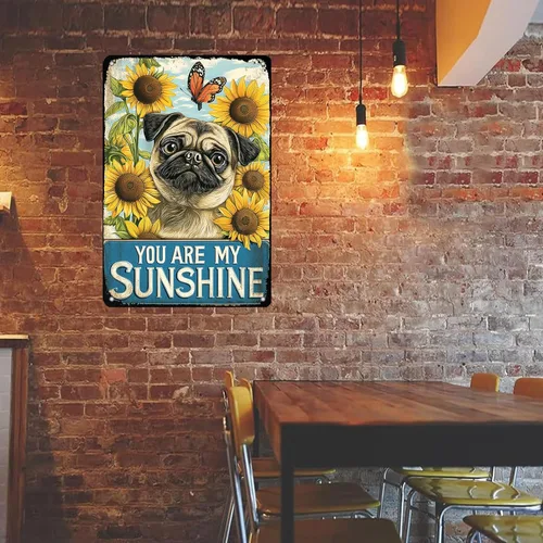 Miniatura 6 de Póster de metal retro con texto en inglés «You Are My Sunshine» de metal con texto en inglés «You Are My Sunshine» («You Are My Sunshine»)