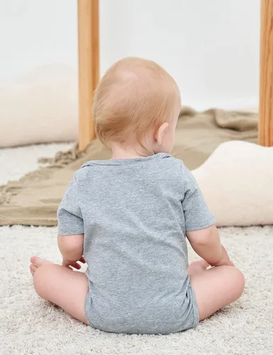 Miniatura 5 de Unicomidea Mameluco de manga corta, con letras impresas, para bebés, niños y niñas de 0 a 12 meses