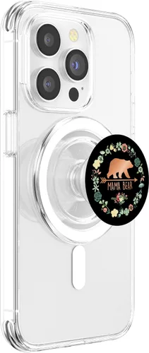 Miniatura 3 de Mama Bear Flowers PopSockets PopGrip: agarre intercambiable para teléfonos y tabletas PopSockets MagSafe PopGrip para iPhone