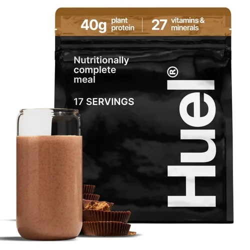Miniatura 9 de Huel Edición Negra Polvo de Proteína Vegano de 40g con Caramelo Salado Comida Nutricionalmente Completa 27 Vitaminas y Minerales, Sin Gluten