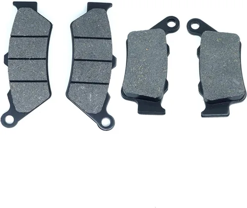 Miniatura 3 de Juego de pastillas de freno delanteras y traseras para Honda Dominator NX650 CB500S 1997-1998 SLR650V 1996-1997 Yamaha XT660R 2004-2016
