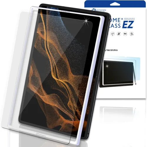 Miniatura 8 de DOME GLASS Whitestone EZ - Protector de pantalla para Galaxy Tab S8 (11 pulgadas) de cobertura completa, protector de vidrio templado
