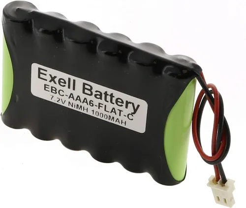 Miniatura 4 de Exell 7.2V 1000mAh NIMH w/conector para 1:18 RC Car Racing HPI RS4 Micro Cars