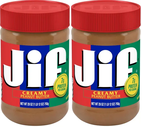 Miniatura 11 de Jif - Mantequilla de maní cremosa, 28 onzas (paquete de 10)