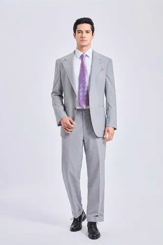 Miniatura 234 de HISDERN Conjunto de corbata a cuadros a cuadros pañuelo tejido clásico formal para hombre corbata y bolsillo cuadrado