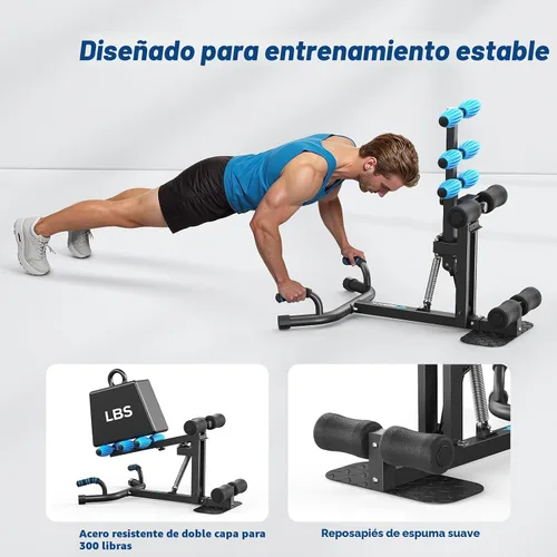 Miniatura 9 de MERACH Deep Squat Machine for Women, Adjustable Glutes Trainer Machine, Core & Leg Exercise, Push Up Board Workout Equipment at Home Gym