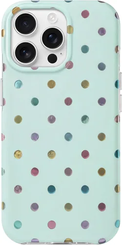 Miniatura 194 de Hython Funda para iPhone Air, diseño estético de lunares lindos, funda simple de 6.5 pulgadas, delgada, antiarañazos, parachoques de TPU suave, a