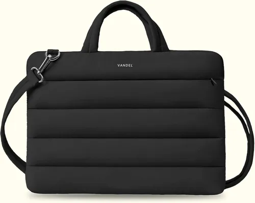 Miniatura 8 de Vandel Funda de transporte para laptop de 13 a 14 pulgadas con correa, bolsa de hombro con asa, bolsa de computadora portátil de 14 pulgadas
