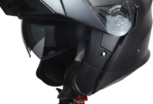 Miniatura 5 de Caldera 2 Street - Casco modular para motocicleta, color negro mate, MD